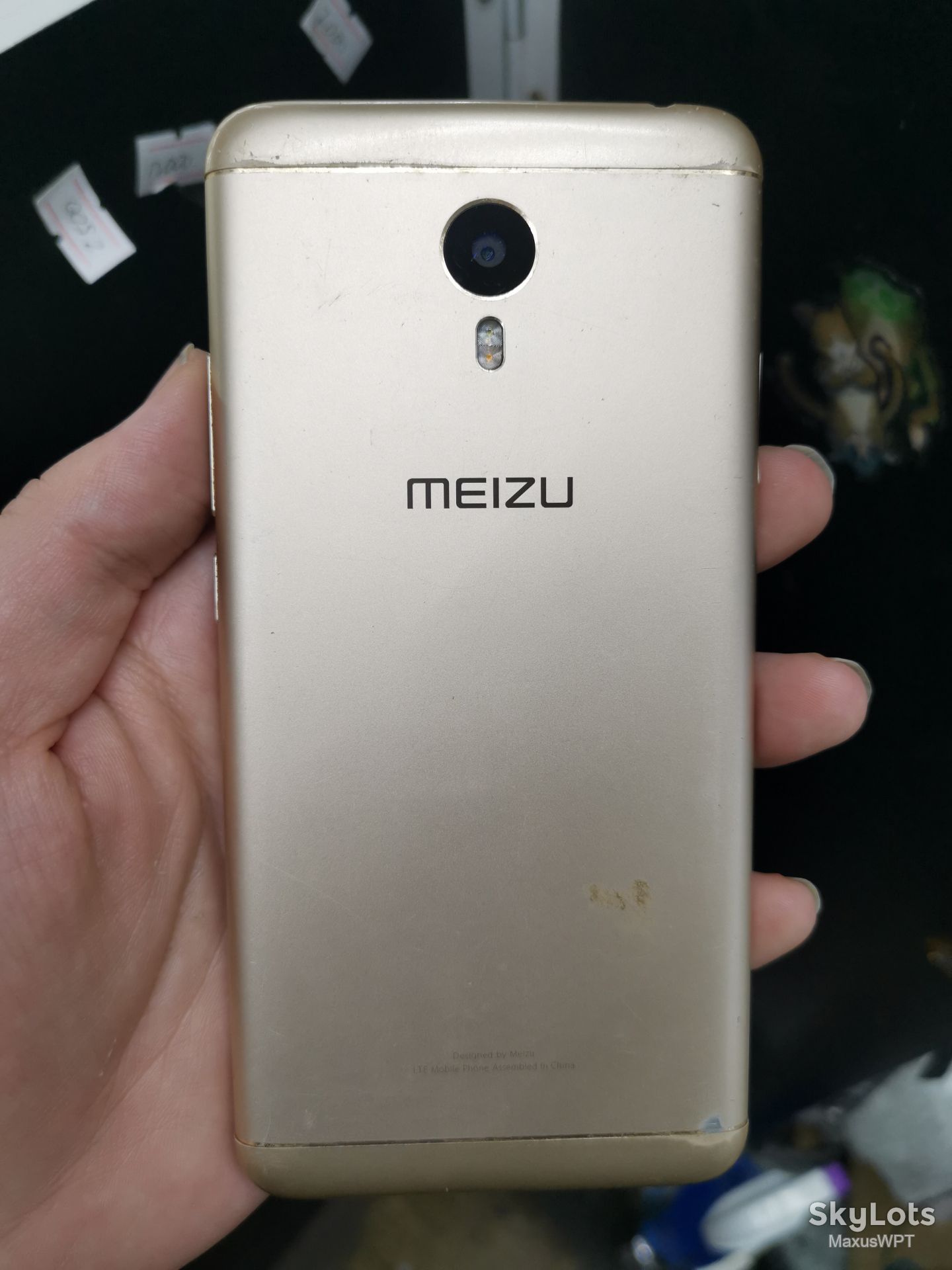#623 Sklad Meizu M3 Note gold - фото фото фото 1