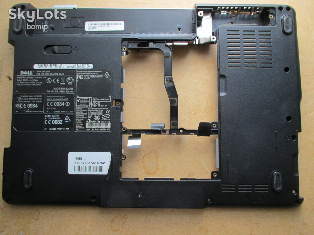 корпус ноутбука DELL Inspiron 1525 - поддон      (CN-0WP015) - фото фото фото 0
