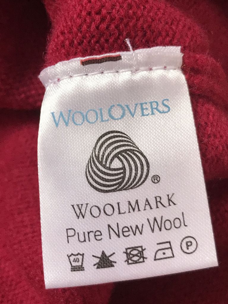 Шикарный джемпер британского бренда WoolOvers, чистая овечья шерсть, цвета бордового вина. М - фото фото фото 4