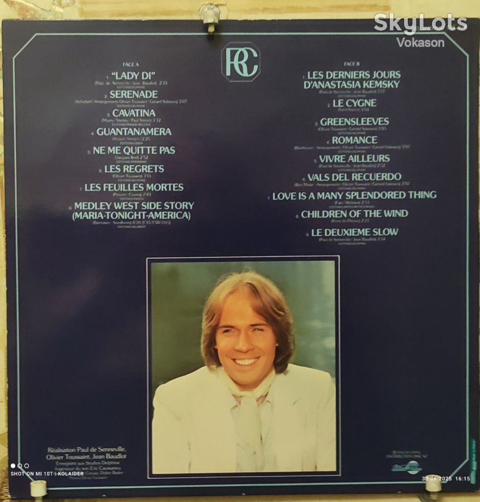 Richard Clayderman -  Lady  Di  NM/EX+ - фото фото фото 2