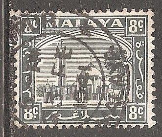 Бр.Малайя    (Селангор) 1935 Sc.50 гаш. - фото фото фото 0