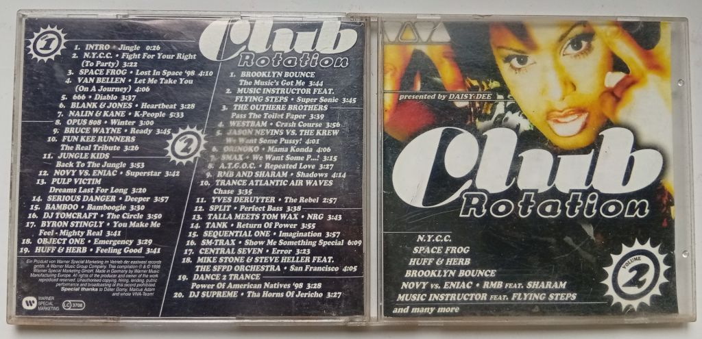 Various - Club Rotation, volume 2 1998  (2 CD) - фото фото фото 0