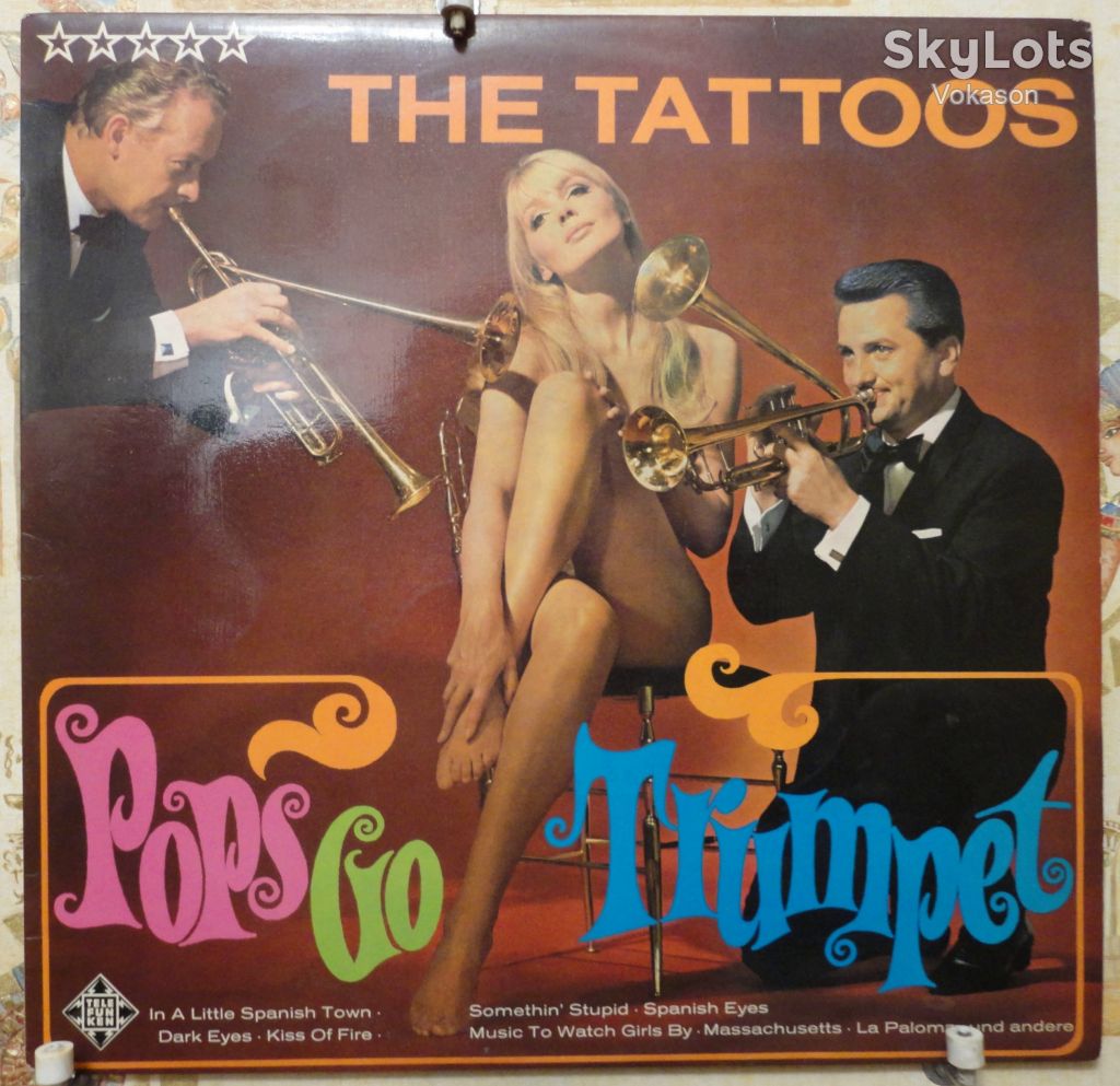 The Tattoos - Pops Go Trumpet NM-/VG+  глянец - фото фото фото 0