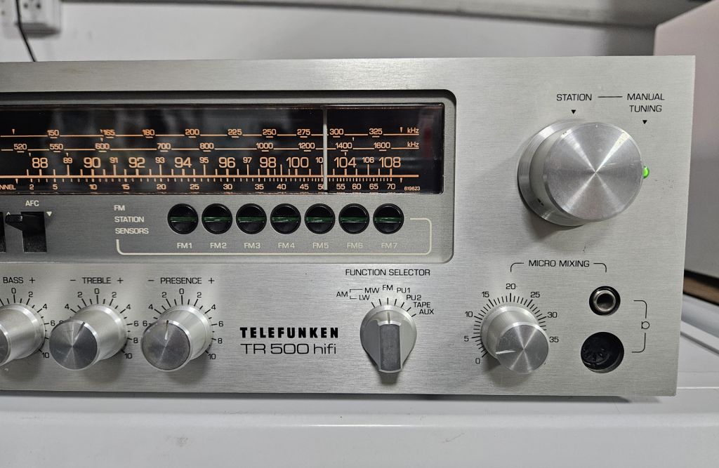 Стереоресивер Telefunken TR-500 hifi - фото фото фото 3