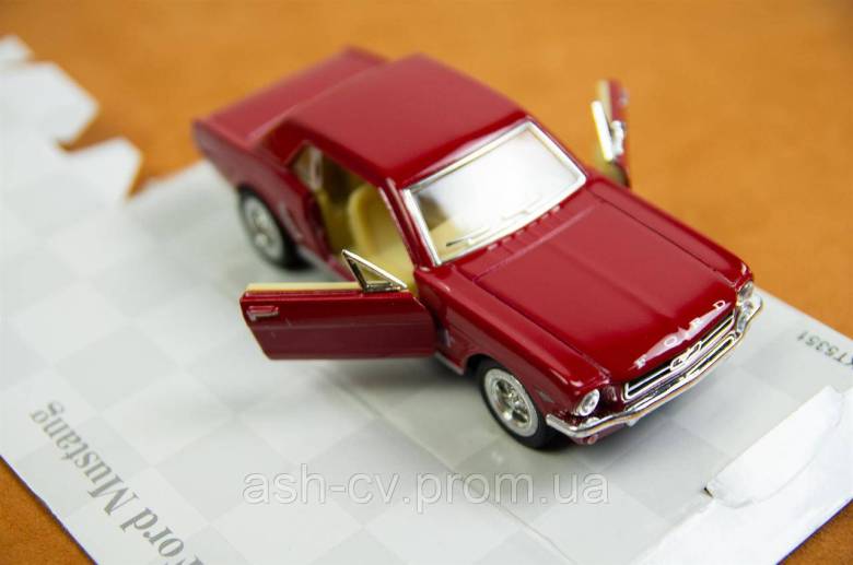 Модель авто, колекційна, Kinsmart Ford Mustang 1964 - фото фото фото 5