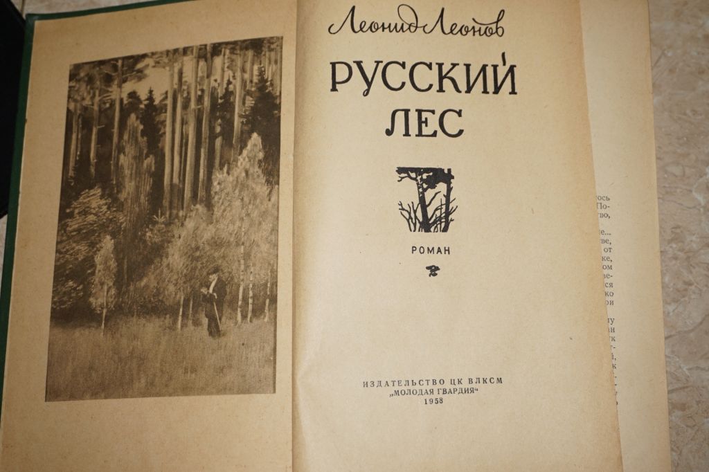 Леонов Л. Русский лес. Роман. Илл. П. Караченцева. - фото фото фото 2