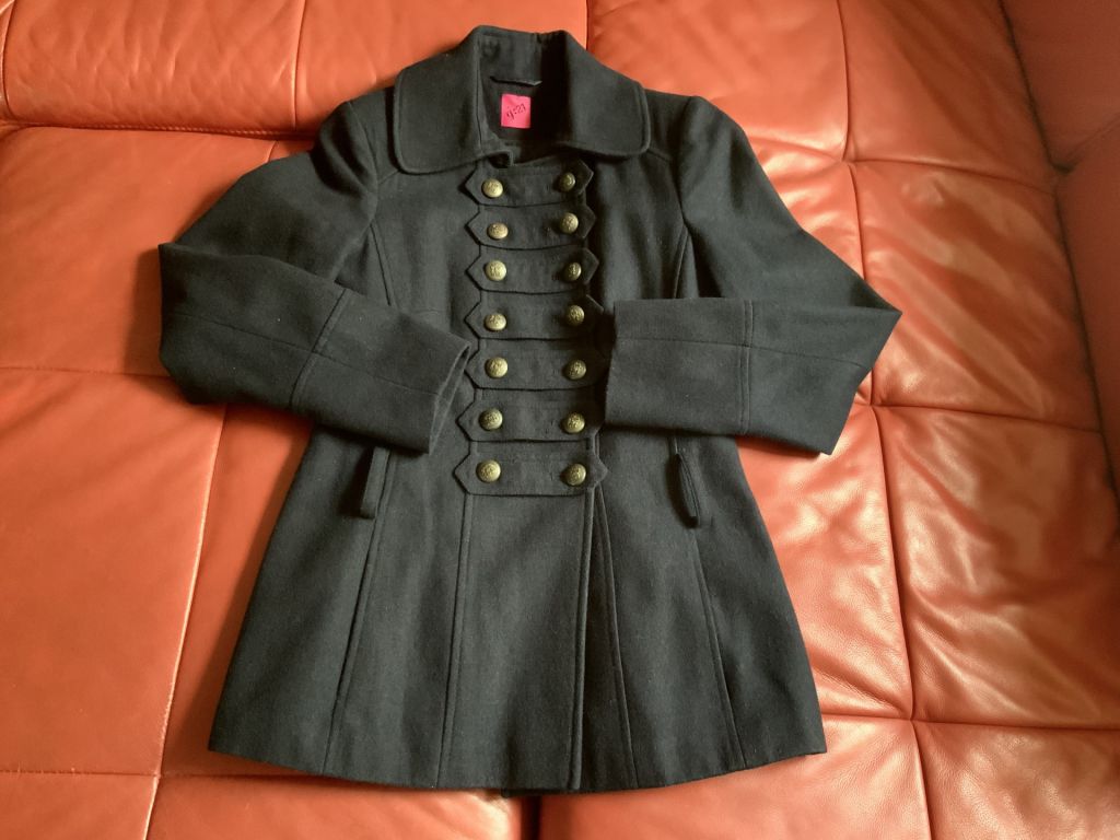 Полупальто шерстяное George, р.38/S - фото фото фото 1