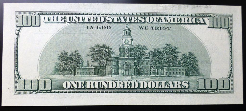 CША 100 долларов 2006 г. КК 44440440 С  /К11/-Даллас- штат Техас UNCа - фото фото фото 2