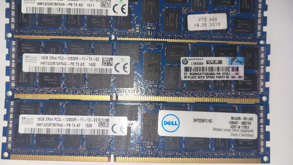 ОПЕРАТИВНА ПАМ'ЯТЬ Hynix DDR3-1600 16Gb СЕРВЕРНА - фото фото фото 2