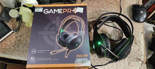 Игровые наушники GamePro Racer HS610G № 24060321 - фото фото фото 0