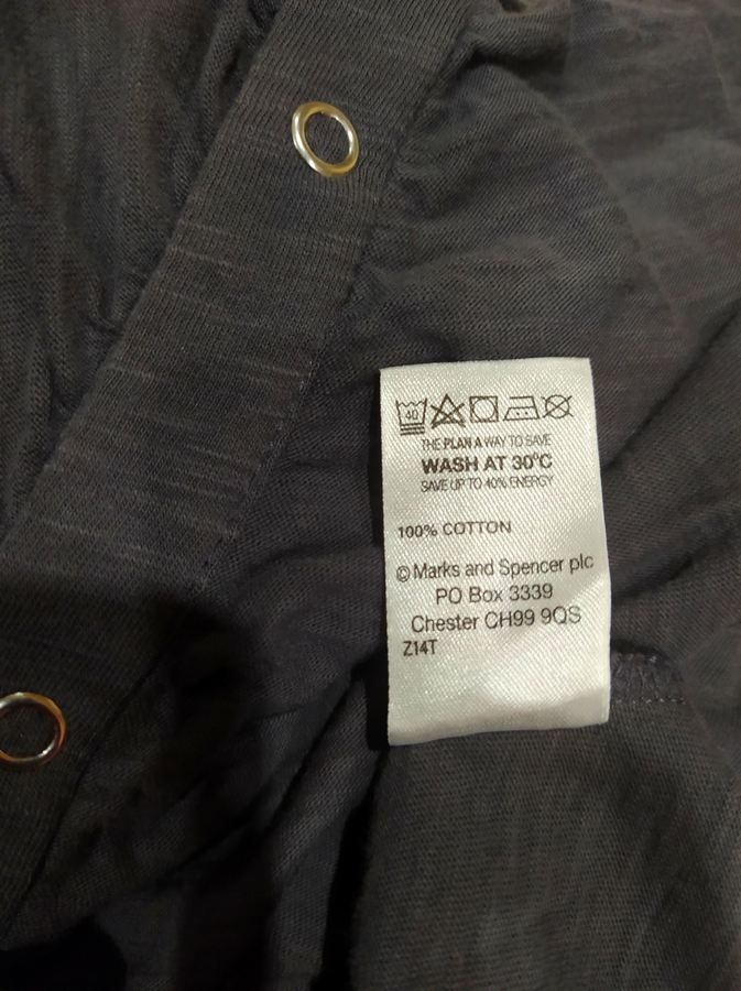 Туника серая 44-46 Marks &amp; Spencer - фото фото фото 4