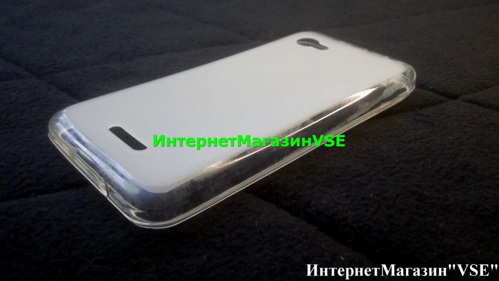 Силиконовый Чехол для ZTE Blade A601 Transparent Прозрачно - Матовый - фото фото фото 3