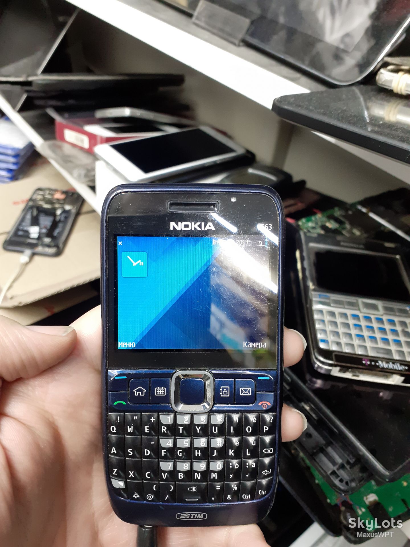 #shop Nokia E63 Blue Original - фото фото фото 2