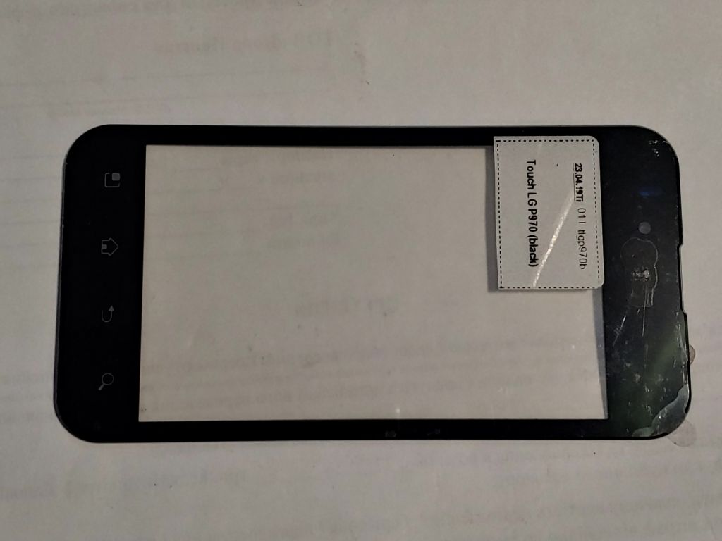 Тачскрин сенсор LG Optimus P970 - фото фото фото 0