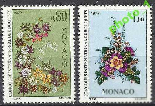 Монако 1976 флора цветы 2м. - фото фото фото 0