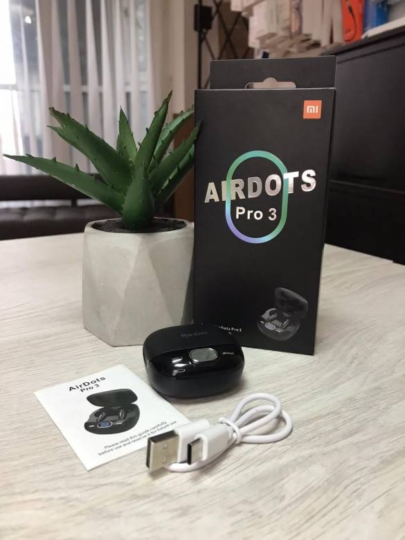 Беспроводные наушники Xiaomi Redmi AirDots 3, чёрные, Новинка - фото фото фото 3
