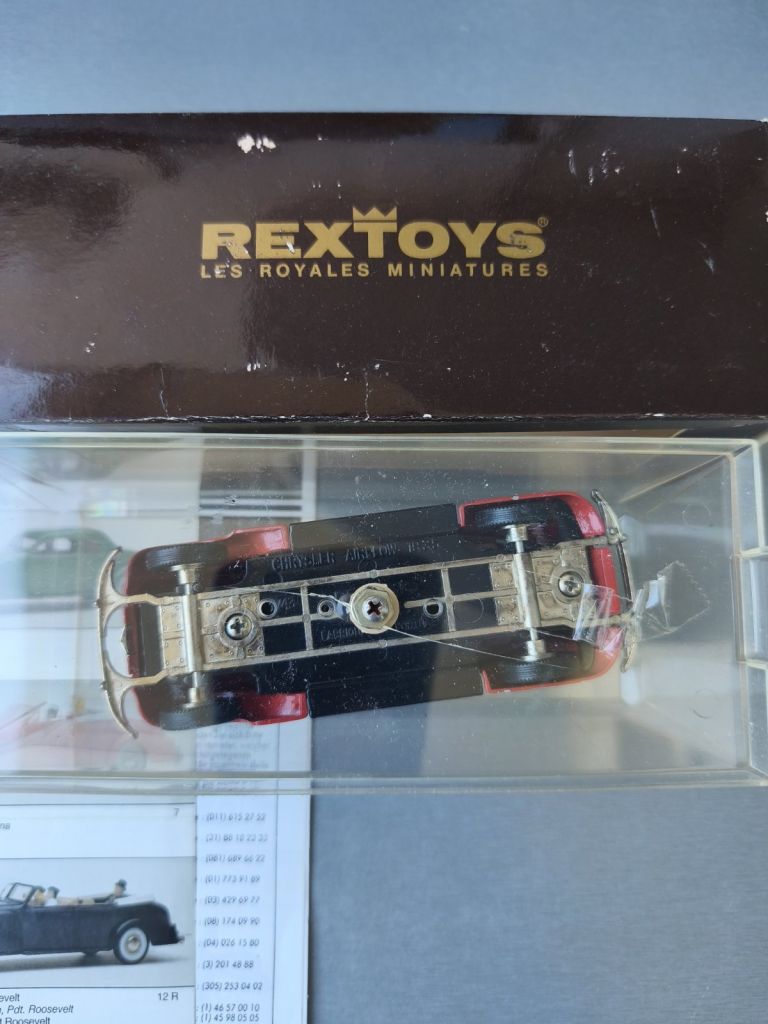 1:43 Rextoys 1935 CHRYSLER AIRFLOW FIRE BRIGADE - фото фото фото 8