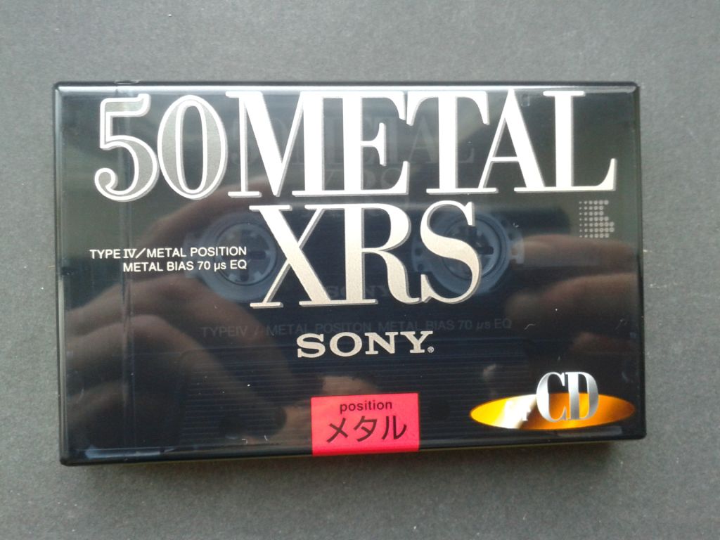 Аудиокассета Sony Metal XRS 50 - фото фото фото 0