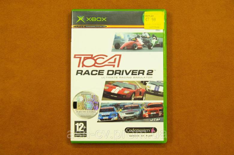 Диск XBOX - TOCA Race Driver 2 - фото фото фото 0
