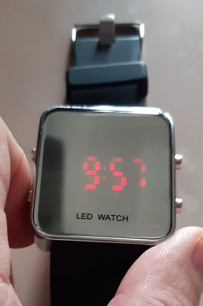 Часы наручные Skmei Led Watch, Model-0848G - фото фото фото 3