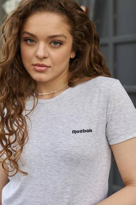Женская футболка Reebok серая - фото фото фото 7