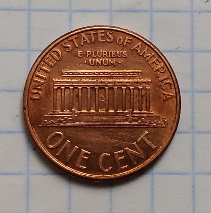 США 1 цент,      2001 г - фото фото фото 1