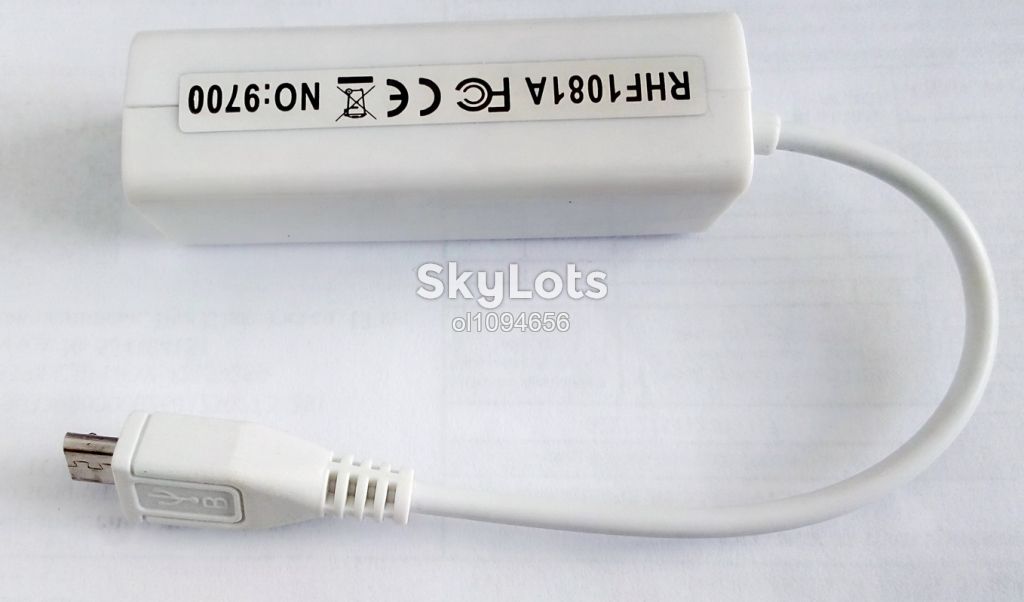 внешняя micro USB Сетевая карта RJ45 windows - фото фото фото 1