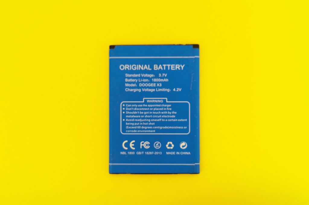 Аккумулятор Оригинал акб Doogee X3 X3 Pro     (1800mAh) - фото фото фото 1