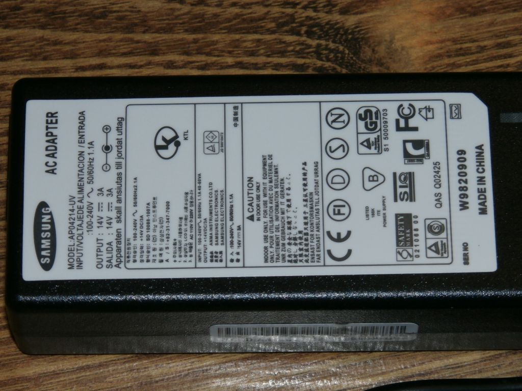 Блок питания для ноутбука Samsung 14v3a 6.5x4.4  Качество!!! - фото фото фото 2