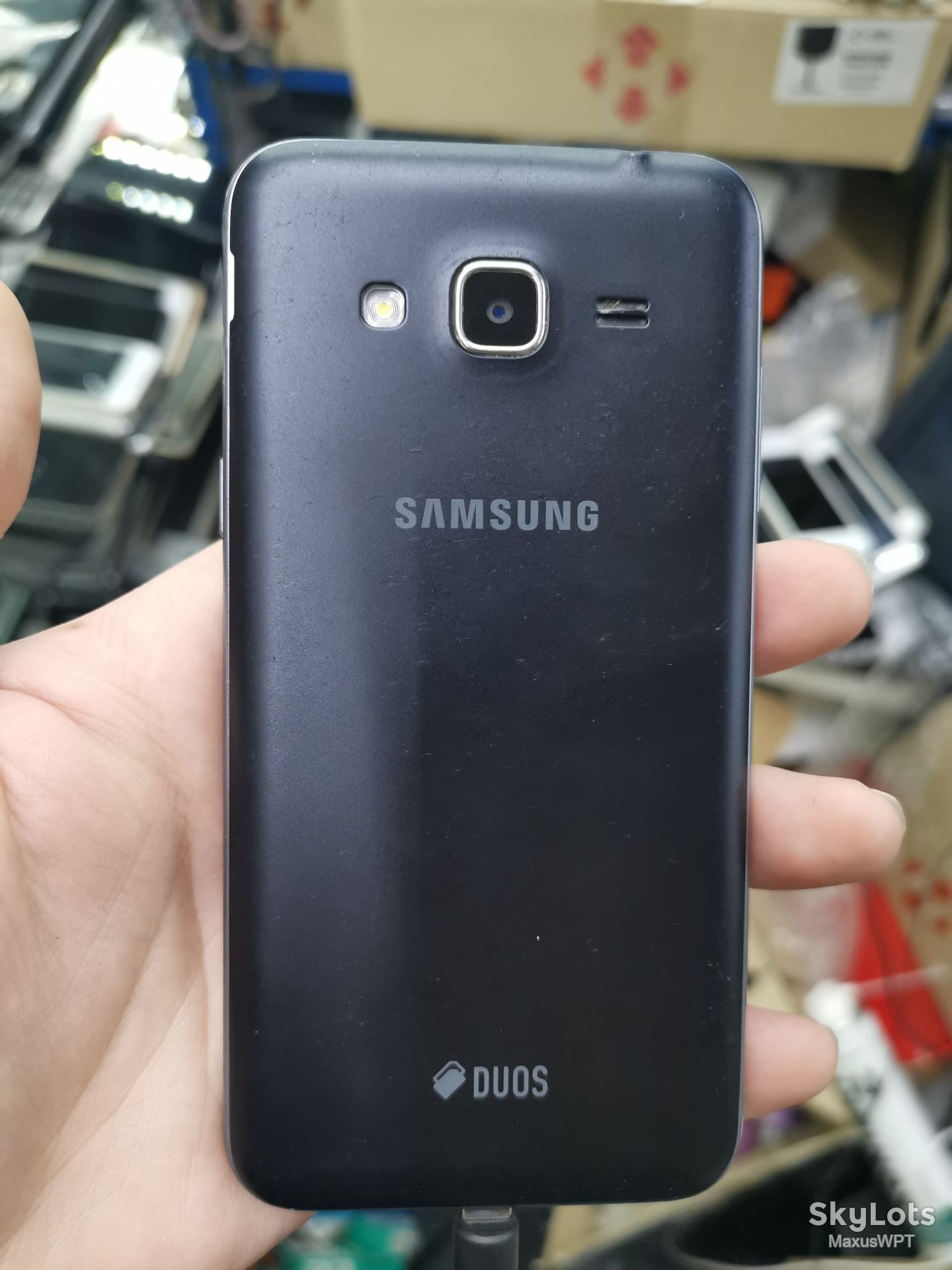 #400 Sklad Samsung  J320 black white stick case - фото фото фото 2
