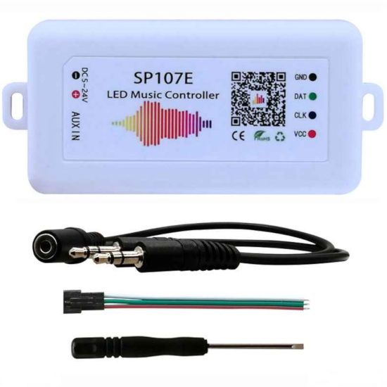 Bluetooth music контролер SMART стрічок та модулів SP107E - фото фото фото 3