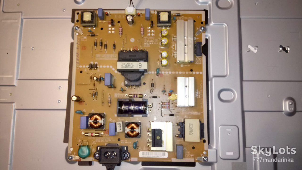 ПЛАТА БЛОК ПИТАНИЯ EAX66793401 С TV LG 49UH668V РАЗБОРКА - фото фото фото 0