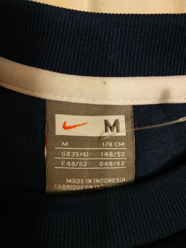 Футболка синя чоловіча. Лонгслів NIKE р-р М - фото фото фото 4