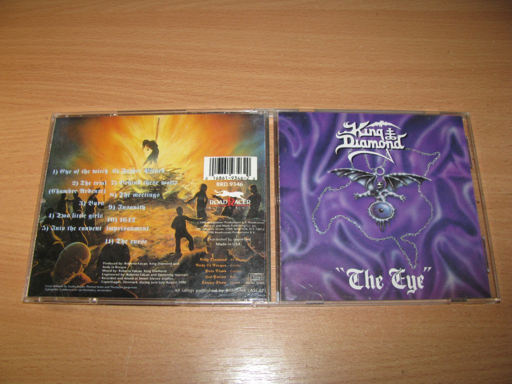 KING DIAMOND - The Eye  (1990 Roadracer SONOPRESS,USA) - фото фото фото 0