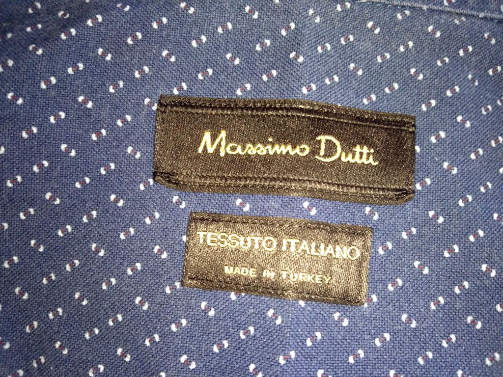 Мужская рубашка Massimo Dutti 52р. - фото фото фото 4