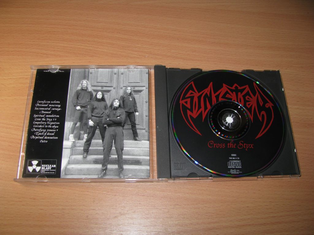 SINISTER - Cross The Styx   (1992 Nuclear Blast 1st press) - фото фото фото 1