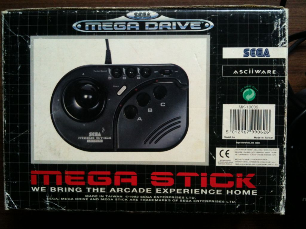 Sega Mega Drive Mega Stick в коробке - фото фото фото 2