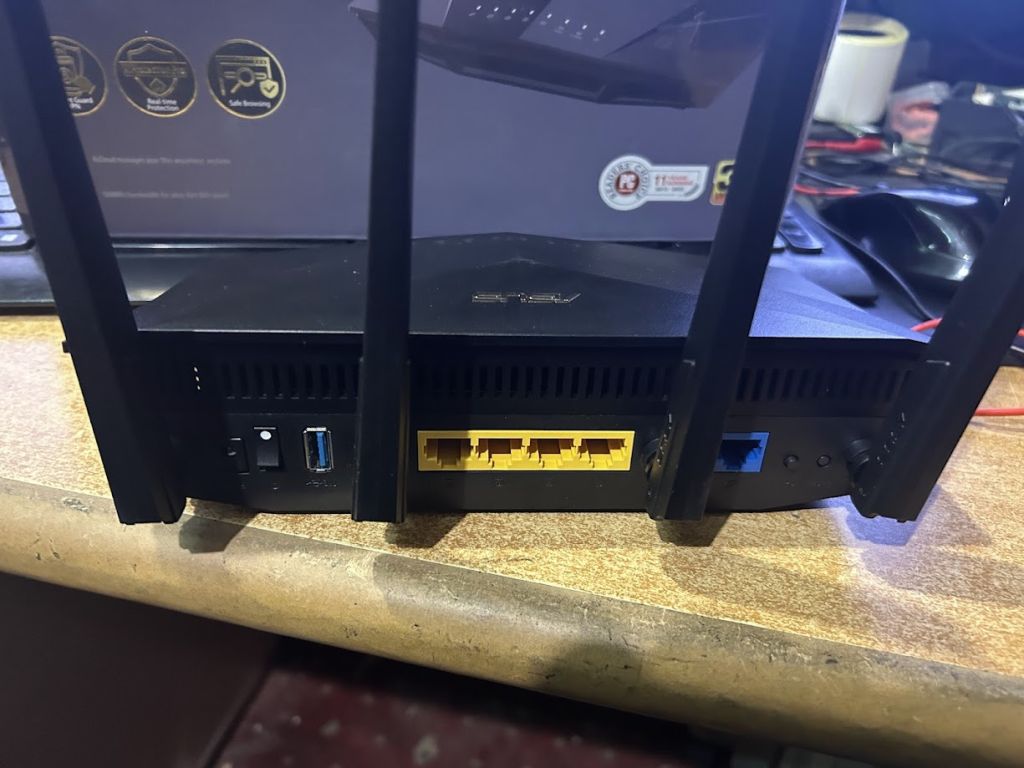 Wi-Fi роутер Asus RT-AX5400 WiFi6 / AX5400 / 1 Гбит/с № 252207704 - фото фото фото 3