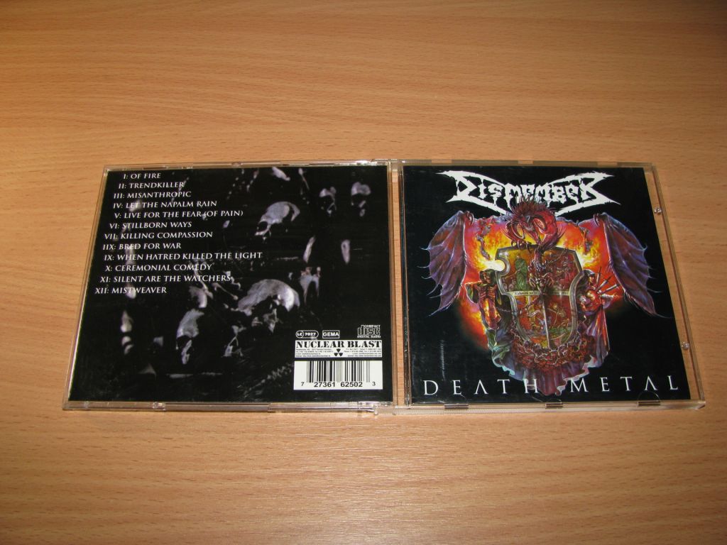 DISMEMBER - Death Metal  (1997 Nuclear Blast 1st press,Germany) - фото фото фото 0