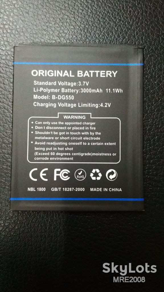 АКБ Doogee B-DG580 G580 2500 mAh Original - фото фото фото 0