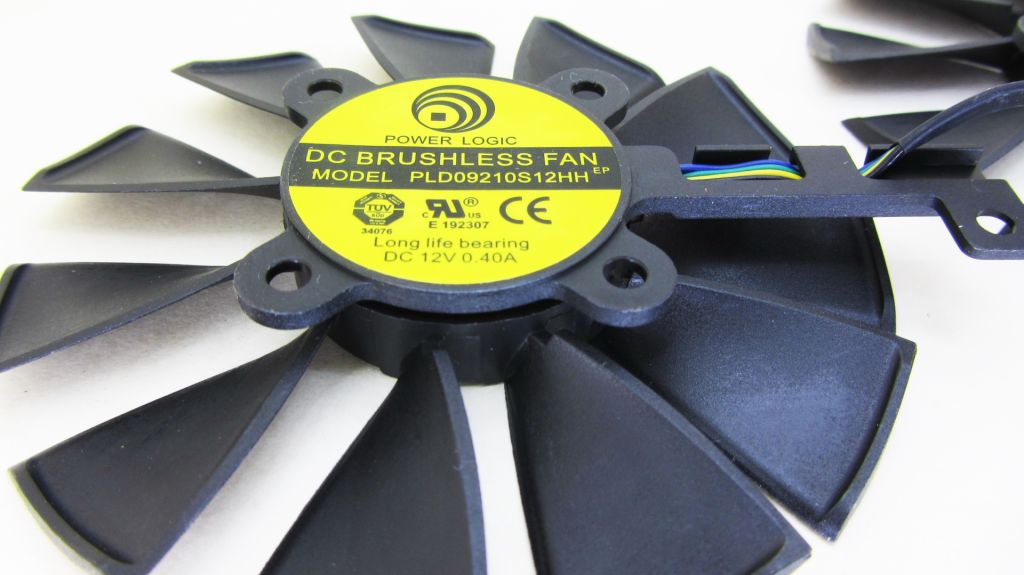 вентилятор кулер відеокарти GTX 1060 1070 1070TI 1080 1080Ti RX480 - фото фото фото 1