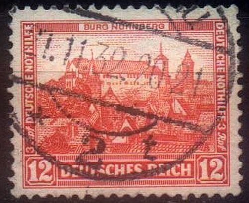 1932 - Німеччина - Зимова допомога - Замки 12 Mi.476 _2,50 € - фото фото фото 0