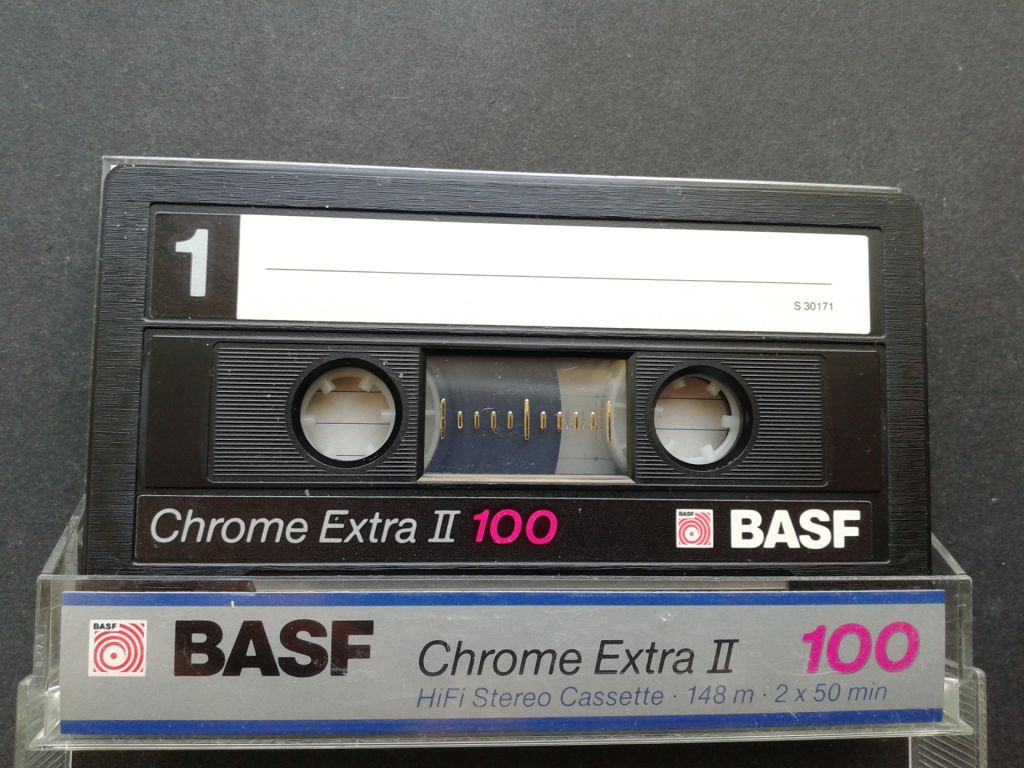 Аудиокассета BASF Chrome Extra II 100 - фото фото фото 0