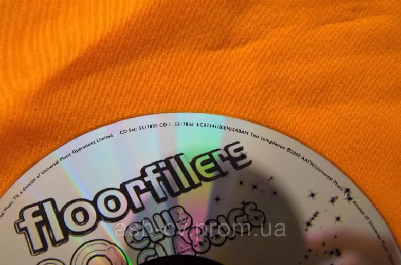 Музичний диск CD. FLOORFILLERS 80s - фото фото фото 3
