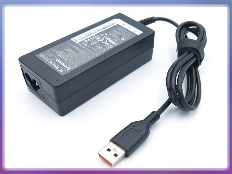 Зарядное устройство для Lenovo 20V 3.25A 65W (USB). - фото фото фото 0