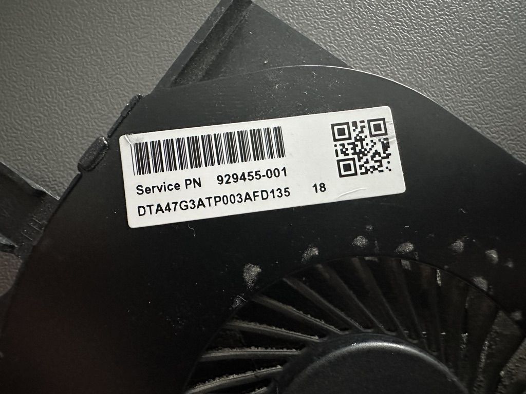 Вентилятор 929455-001 для ноутбука HP Omen 15-ce Original - фото фото фото 1