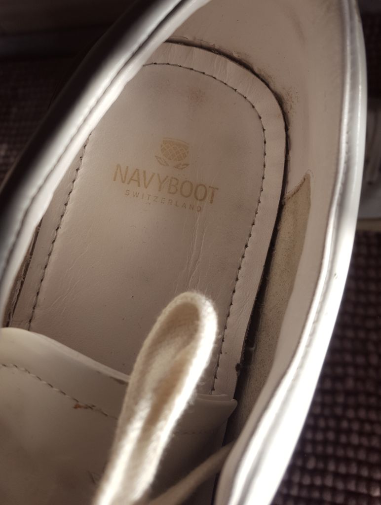 Кеди шкіряні NAVYBOOT Швейцарія - фото фото фото 2