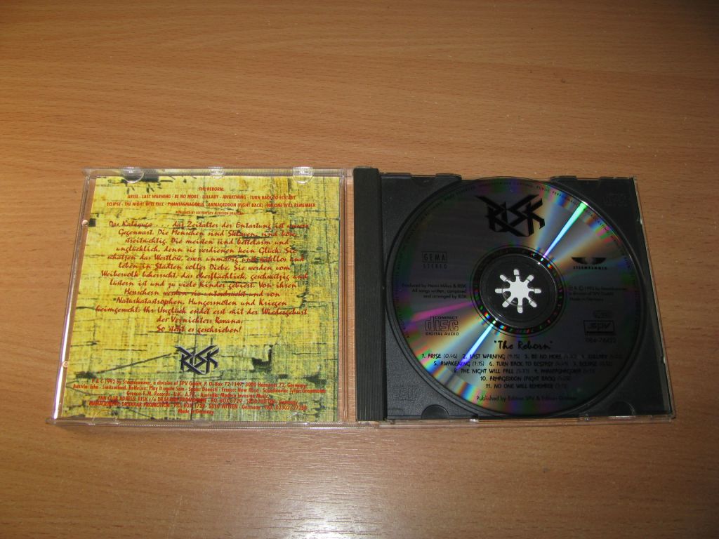 RISK - The Reborn  (1992 Steamhammer 1st press) - фото фото фото 1
