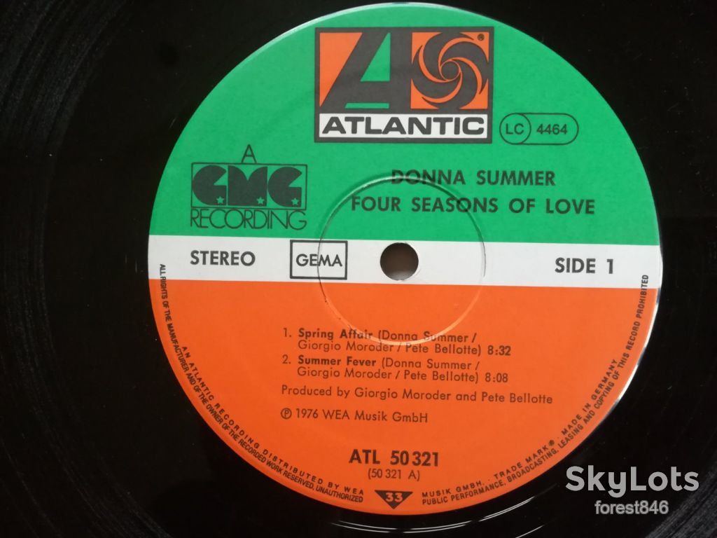 Donna Summer-Four seasons of love-NM-, Німеччина   (&amp;87) - фото фото фото 2