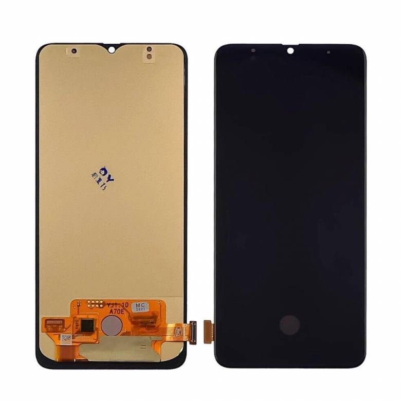 Дисплей Samsung A705F Galaxy A70 OLED (Small LCD) черный - фото фото фото 0